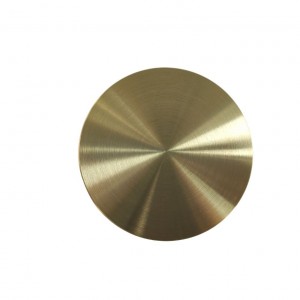 CuZn sputtering Target High Purity Thin Film Pvd Coating Sérsniðin