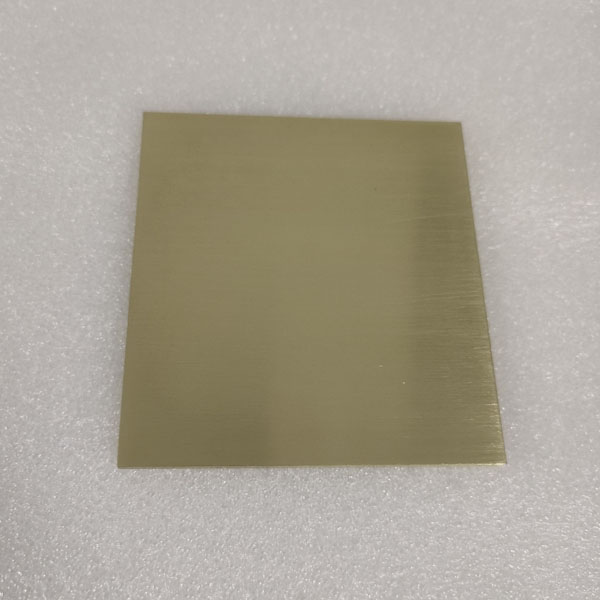 Copper zinc sputtering target (CuZn alloy targets) for pvd coating