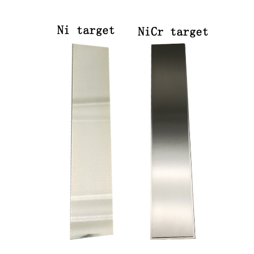 Comparison of Nickel Targets and Nickel-Chromium Targets: Properties, Coating Characteristics, and Applications